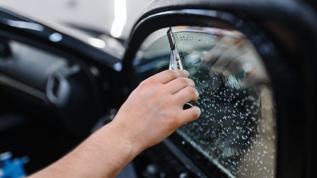 car window tint applied shelbyville mobile detailing shelbyville ky 1