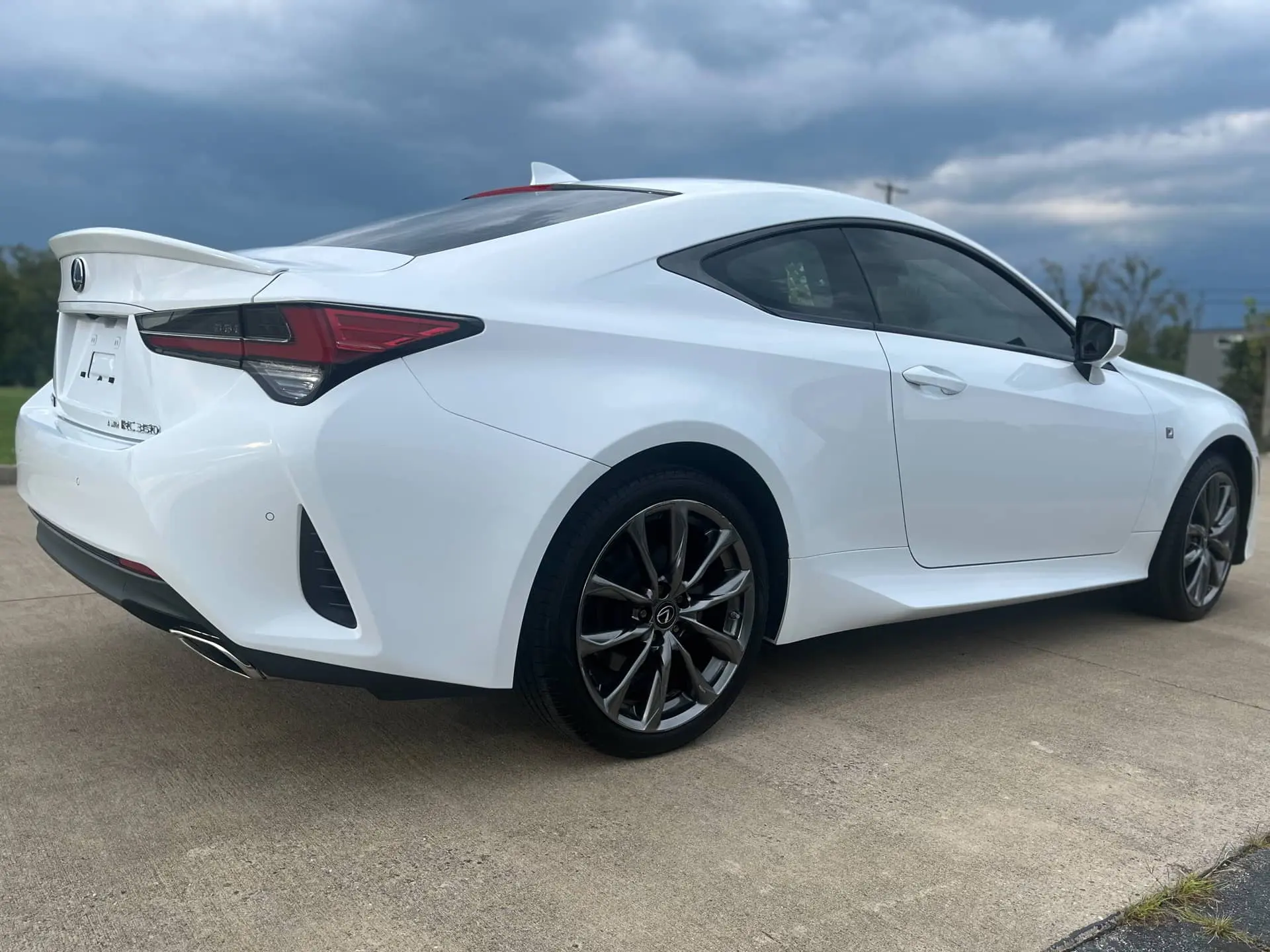 white lexus igl ceramic car coating shelbyville mobile detailing shelbyville ky